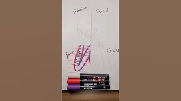 Drawing Puppet FNAF ✨️ Glitch Effect 😱 #fnaf #drawing #shorts