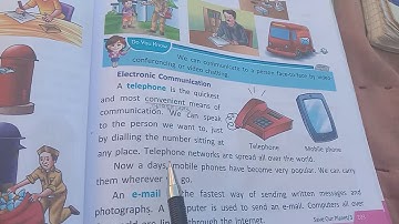 ABN school sub. EVS class-3 chapter -15  Means of Communication part -2