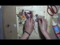 &#39;&#39;Always Follow your Dreams&#39;&#39; - Mixed Media Layout Tutorial for 2Crafty Chipboard