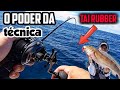 essa ISCA ARTIFICIAL salva a PESCARIA em ALTO MAR - TAI RUBBER