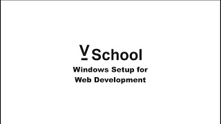 Windows Setup for V School screenshot 2