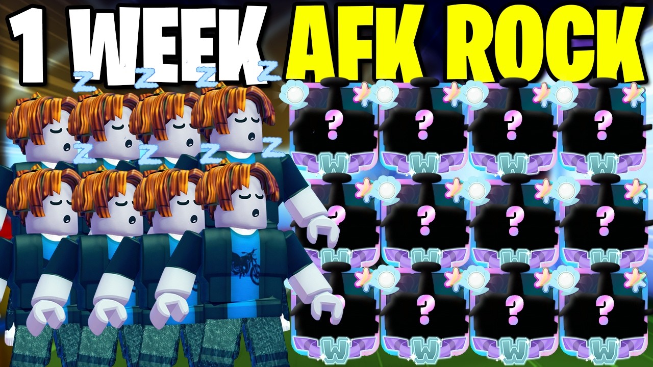 I Spent ALL WEEK in the AFK Rock on 8 Accounts! (Spongebob TD)
