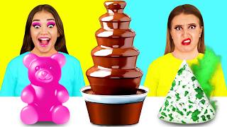 Chocolate Fountain Fondue Challenge | Delicious Recipes by TeenTeam Challenge