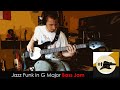 Jazz Funk in G Major Bass Jam daniB5000