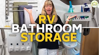 RV Bathroom Organization Made Easy: Our Best Storage Tips and Ideas by RVBlogger 6,664 views 4 months ago 6 minutes, 38 seconds