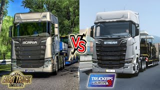 Truckers of Europe 3 VS Euro Truck Simulator 2 • Similar Details screenshot 4