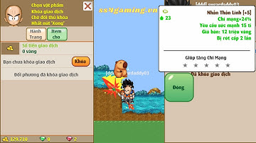 Đập nhẫn thần linh lên cấp 7 và cái kết Ngọc rồng online#ngocrongonline