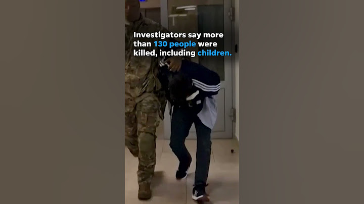 Moscow concert shooting suspects escorted to Russian authorities #Shorts