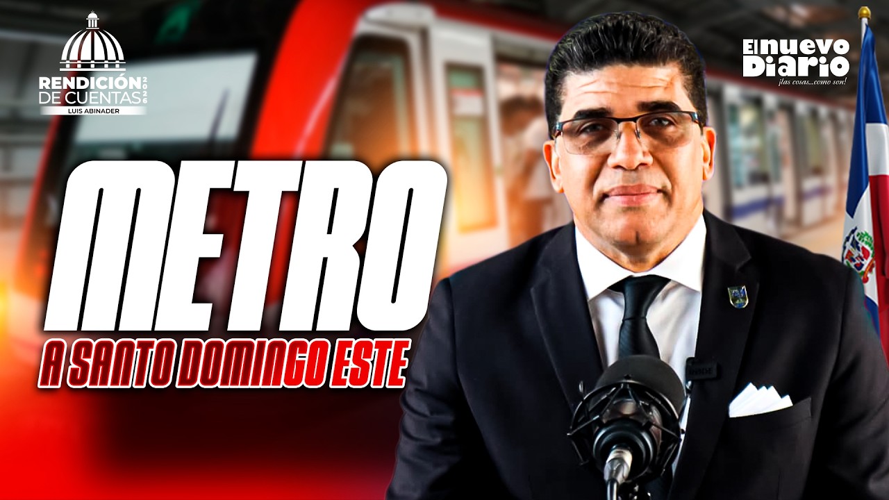 Dío Astacio anuncia extensión subterránea del Metro hasta la Avenida España