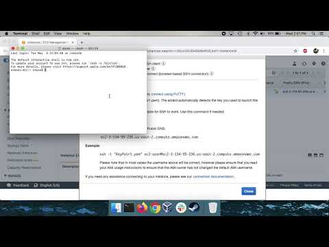 AWS Connect to EC2 Instance Via SSH