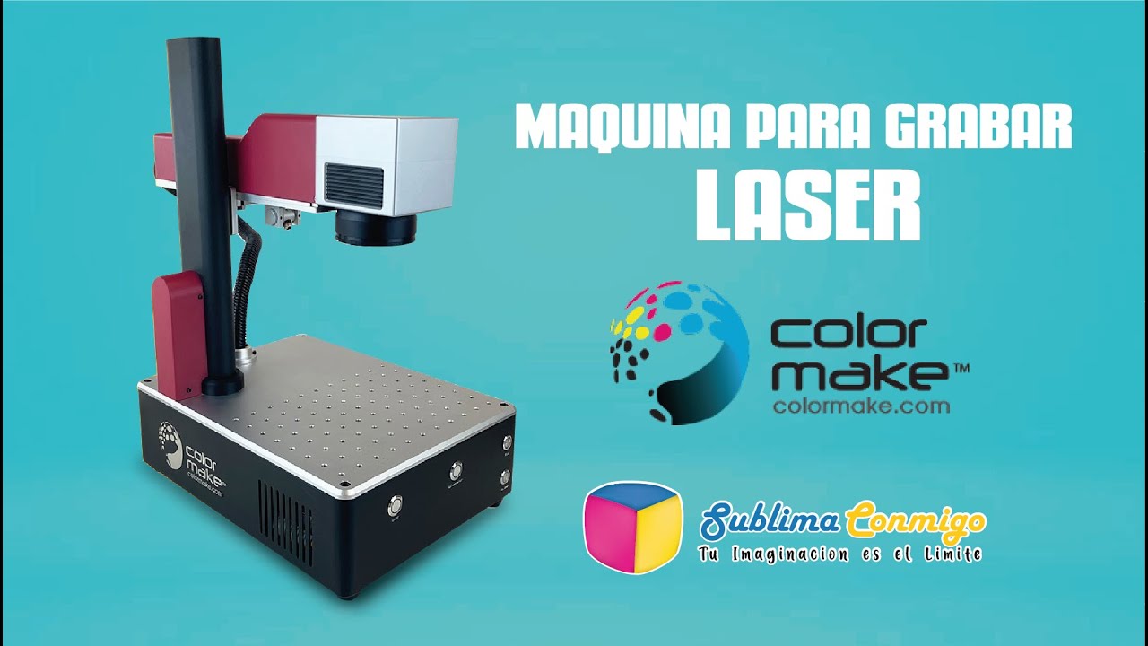 Maquina para grabado laser color make 