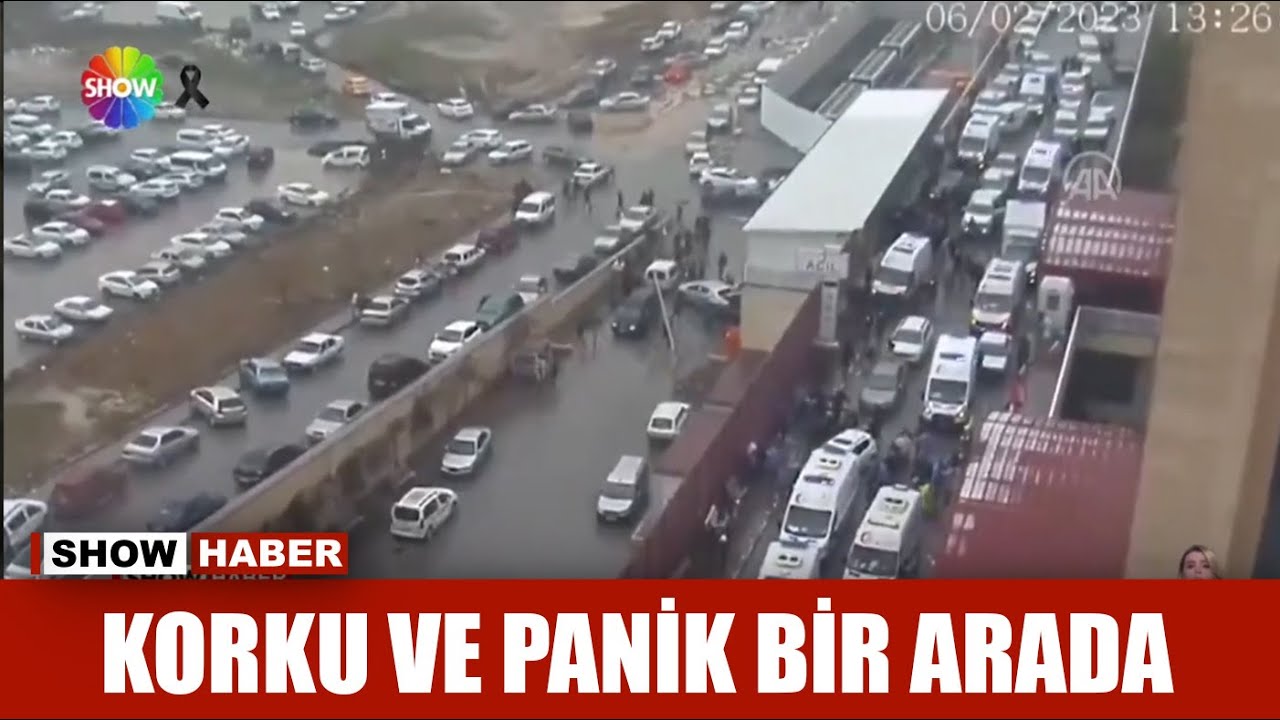 2 büyük depremden yeni görüntüler