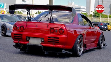 【大黒⚡️JDM】デカイウイングがナイスな32❗️など 日本車カスタム 大黒PA