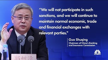 China will not participate in Russia sanctions