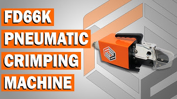 FD66K Hexagonal Pneumatic Crimping Machine for Wire Ferrules