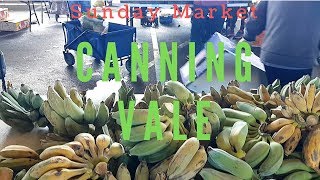 Perth Australia Sunday Market at Canning Vale