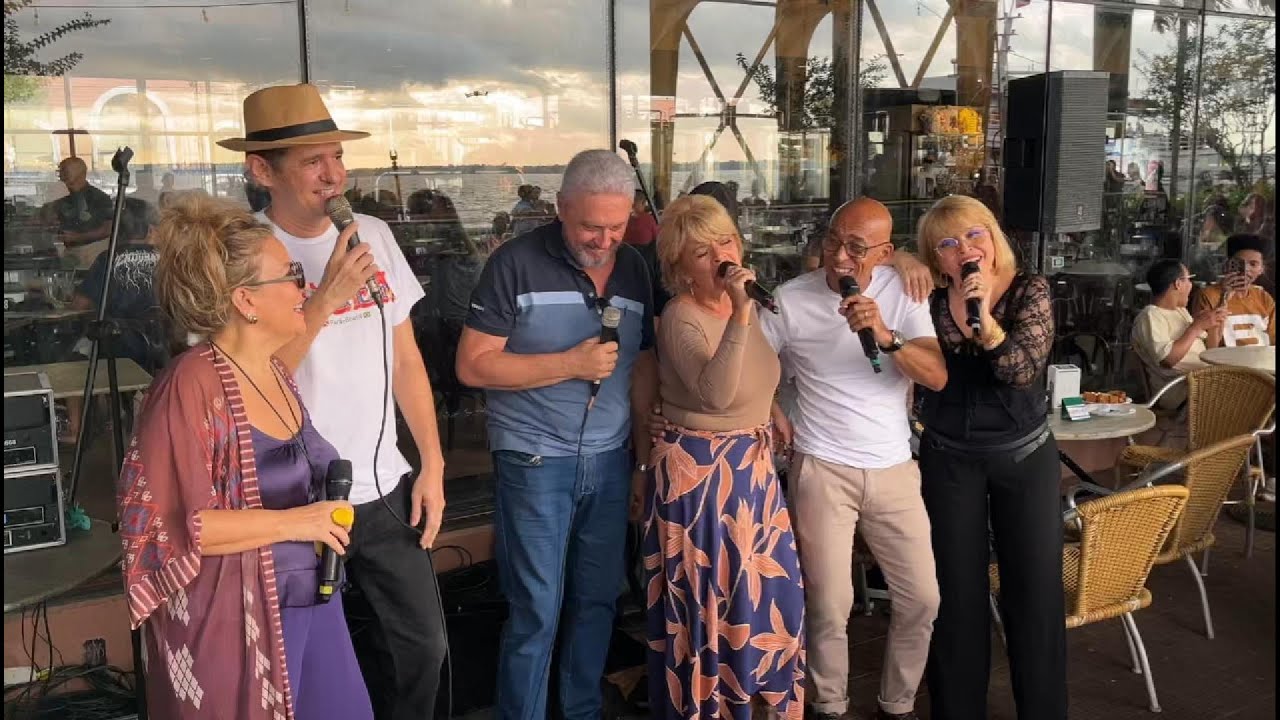 AO POR DO SOL FLASH MOB ESTAÇÃO DAS DOCAS 01/06/25