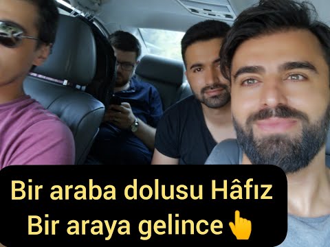 Bir Araba Dolusu Hafız bir araya gelince yollar KUR'AN yolu olur