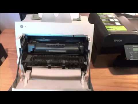 How To Replace The Toner Cartridge On An HP LaserJet 1100 Printer