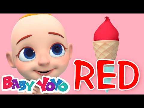The Ice Cream Colors Song | Educational Nursery Rhyme for Kids