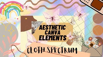 Aesthetic Canva Elements #aesthetic #canva #edit