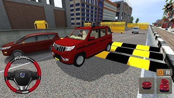 Mahindra Bolero NEO Car Mod For Bussid - Bus Simulator Indonesia - Speed Breaker Map Gameplay 