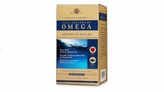 Solgar full spectrum omega capsule review in english