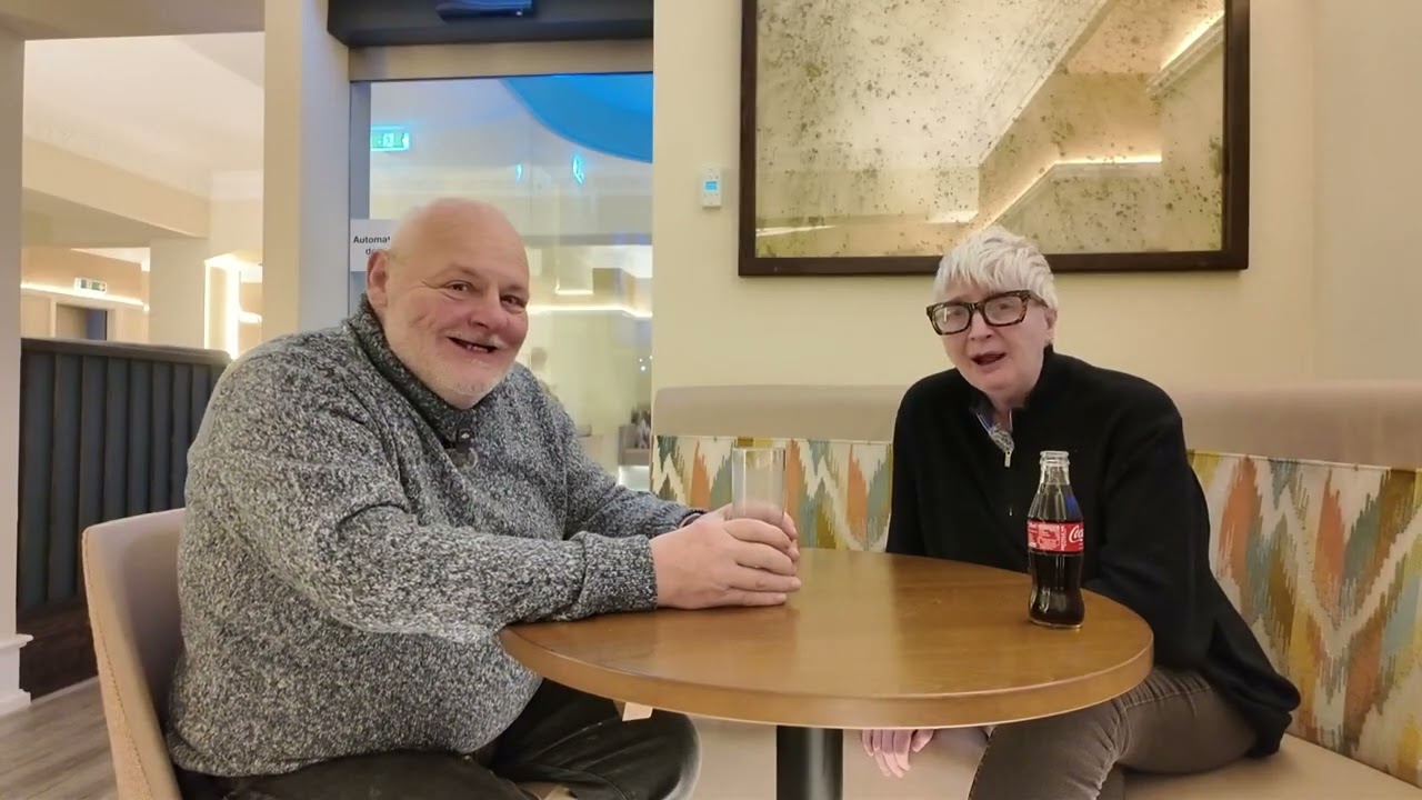 Autistic Bobbie & Fat Steve On Tour, Visit The Riverside Hotel Tanner's Bar for Dinner in #kendal