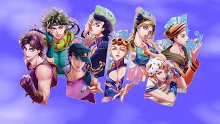*OUTDATED* ALL JOJO THEMES MASHUP 1-8 (Including Fan-Made Themes ) [Links in Desc]