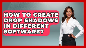 How To Create Drop Shadows In Different Software? - Graphic Design Nerd