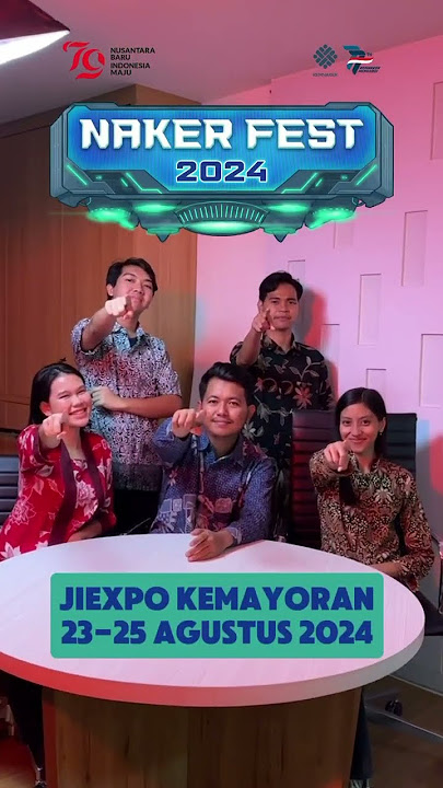 Yuk jobfairnya jobfairnya, ada ratusan ribu lowongan kerja, ribuan sertifikasi dan masih banyak lagi