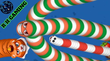 Worms Zone Snake Fast Kill😂 || 001 Pro Game Controling The Whole Lobby Best Snake io Gameplay Gaming