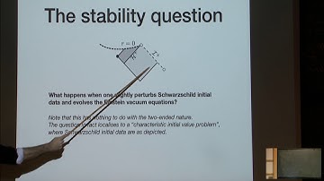 The nonlinear stability of the Schwarzschild metric without symmetry - Mihalis Dafermos