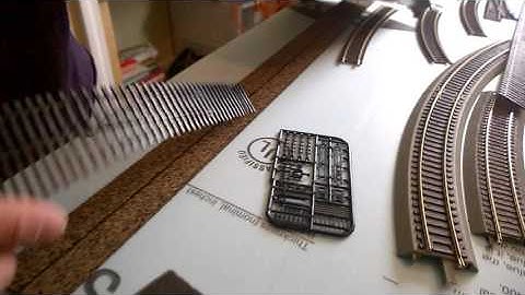 What kind of track to use on your model railroad