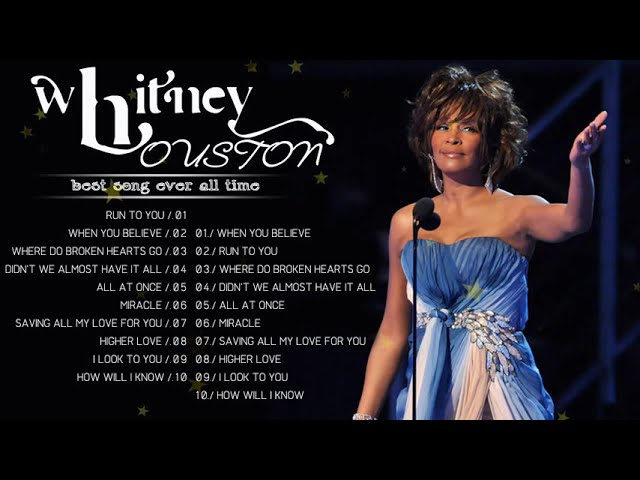 Whitney Houston Greatest Hits Full Album | Whitney Houston Best Song Ever All Time class=