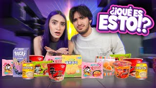 PROBANDO LOS PRODUCTOS MÁS RAROS QUE ENCONTRAMOS 😥🍱