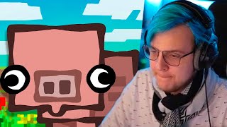 Пятёрка Смотрит Pig - Ultimate Minecraft Cartoons (Нарезка стрима 5opka)