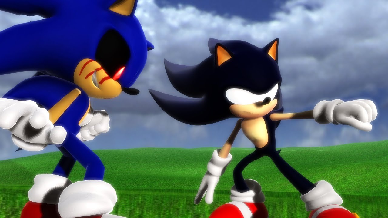 Sonic.exe vs dark sonic part 2