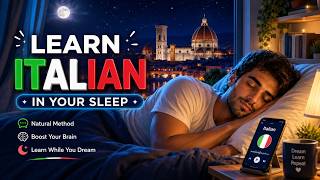 Learn Italian While You Sleep 🇮🇹 8 Hours of A1-A2 Stories & Podcasts | Calm Voice & Sleep Music 💤 screenshot 5