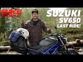 Suzuki SV650 Last Ride | Camping Trip