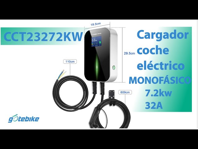 Pack automatismos Trifásico conexión Vehículo Eléctrico 32A. c/ Bornas