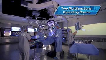 Two Multifunctional Operating Rooms tour Florida Hospital Nicholson Center