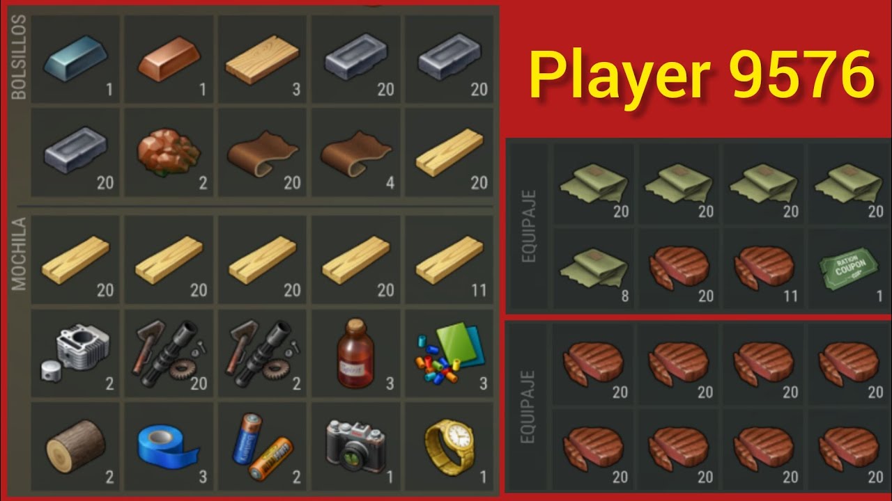 Raid base Player 9576 - Last day on earth. ( Base fácil de saquear y buenos recusós )