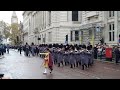 New remembrance sunday london 121123 bands and troops marching to and from the cenotaph