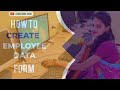 How to Create Employee Data Form(କର୍ମଚାରୀ ତଥ୍ୟ ଫର୍ମ କିପରି ସୃଷ୍ଟି କରିବେ)।#bncreations1989 