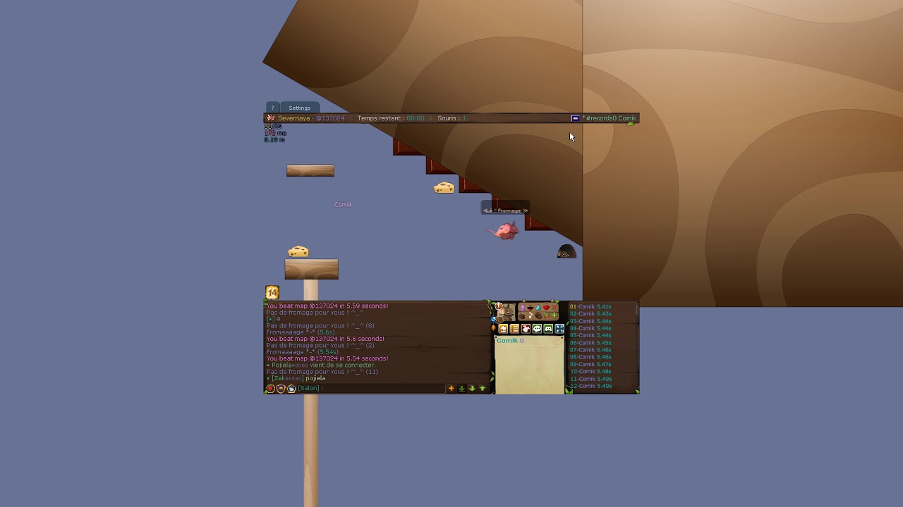 Transformice 5.4s @137024 [World Record] - YouTube