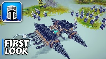 Besiege Mobile - First Look Gameplay - Trial (iOS, Android)