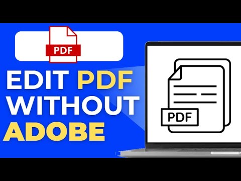 How To Edit A Text In PDF Without Adobe - YouTube