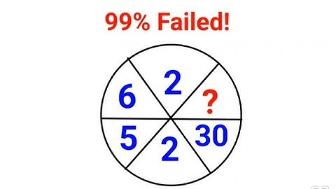 Literally 99% failed to solve this maths puzzle! Can you?