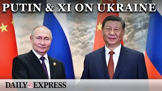 Vladimir Putin thanks Xi Jinping for aid with Ukraine